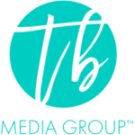 TB Media Group Logo White