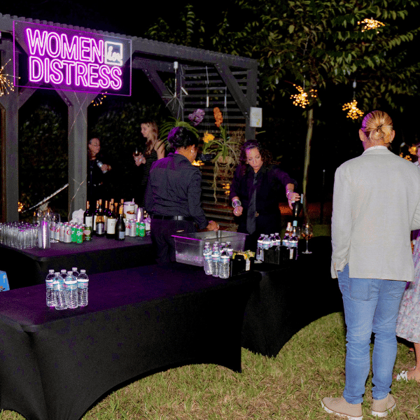 women in distress-fundraiser-bar